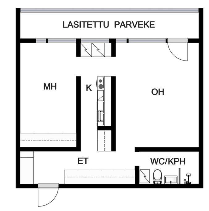 Scandinavian 2-Rooms Apartment City Center Helsínquia Exterior foto